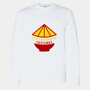 Heavy Cotton 100% Cotton Long Sleeve T Shirt Thumbnail