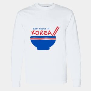 Heavy Cotton 100% Cotton Long Sleeve T Shirt Thumbnail