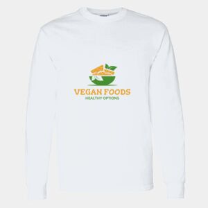 Heavy Cotton 100% Cotton Long Sleeve T Shirt Thumbnail