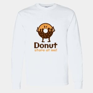 Heavy Cotton 100% Cotton Long Sleeve T Shirt Thumbnail