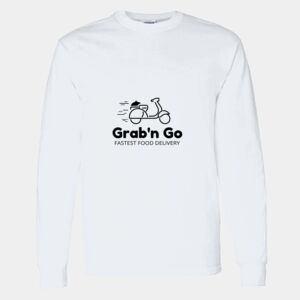 Heavy Cotton 100% Cotton Long Sleeve T Shirt Thumbnail