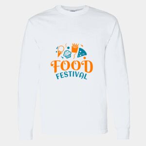 Heavy Cotton 100% Cotton Long Sleeve T Shirt Thumbnail