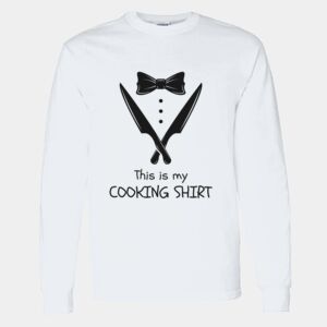 Heavy Cotton 100% Cotton Long Sleeve T Shirt Thumbnail