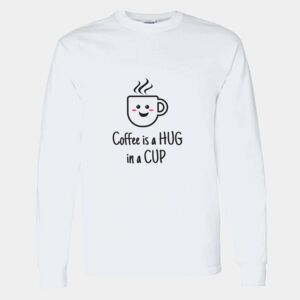 Heavy Cotton 100% Cotton Long Sleeve T Shirt Thumbnail
