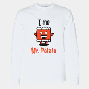 Heavy Cotton 100% Cotton Long Sleeve T Shirt Thumbnail