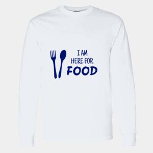 Heavy Cotton 100% Cotton Long Sleeve T Shirt Thumbnail