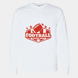 Heavy Cotton 100% Cotton Long Sleeve T Shirt Thumbnail