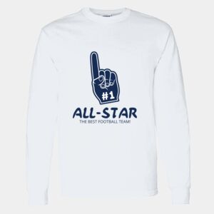 Heavy Cotton 100% Cotton Long Sleeve T Shirt Thumbnail
