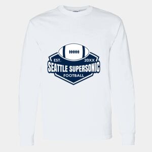 Heavy Cotton 100% Cotton Long Sleeve T Shirt Thumbnail