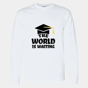 Heavy Cotton 100% Cotton Long Sleeve T Shirt Thumbnail