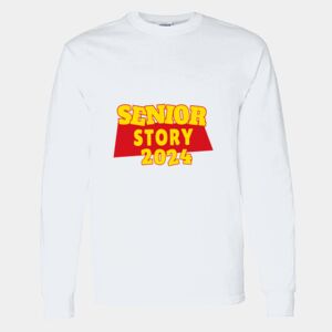 Heavy Cotton 100% Cotton Long Sleeve T Shirt Thumbnail