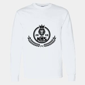 Heavy Cotton 100% Cotton Long Sleeve T Shirt Thumbnail