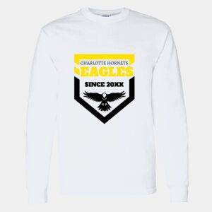 Heavy Cotton 100% Cotton Long Sleeve T Shirt Thumbnail