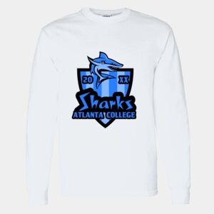 Heavy Cotton 100% Cotton Long Sleeve T Shirt Thumbnail