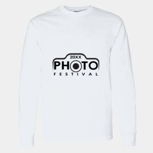 Heavy Cotton 100% Cotton Long Sleeve T Shirt Thumbnail