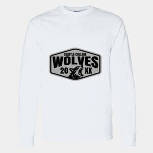 Heavy Cotton 100% Cotton Long Sleeve T Shirt Thumbnail