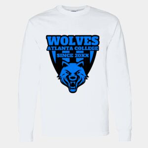 Heavy Cotton 100% Cotton Long Sleeve T Shirt Thumbnail