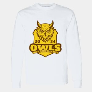 Heavy Cotton 100% Cotton Long Sleeve T Shirt Thumbnail