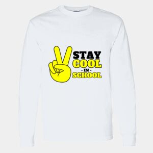 Heavy Cotton 100% Cotton Long Sleeve T Shirt Thumbnail