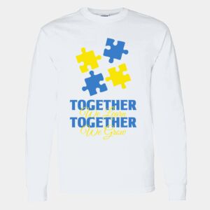 Heavy Cotton 100% Cotton Long Sleeve T Shirt Thumbnail