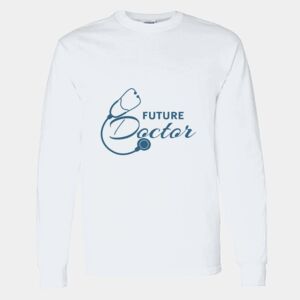 Heavy Cotton 100% Cotton Long Sleeve T Shirt Thumbnail