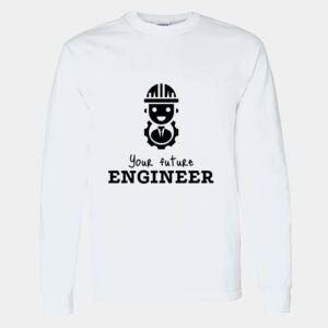 Heavy Cotton 100% Cotton Long Sleeve T Shirt Thumbnail