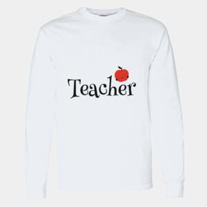 Heavy Cotton 100% Cotton Long Sleeve T Shirt Thumbnail