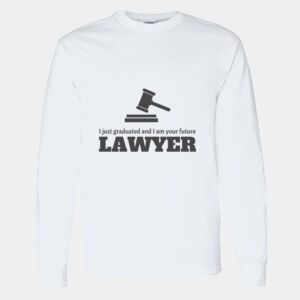 Heavy Cotton 100% Cotton Long Sleeve T Shirt Thumbnail