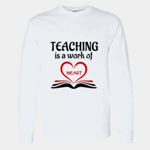 Heavy Cotton 100% Cotton Long Sleeve T Shirt Thumbnail