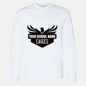 Heavy Cotton 100% Cotton Long Sleeve T Shirt Thumbnail