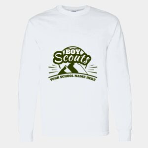 Heavy Cotton 100% Cotton Long Sleeve T Shirt Thumbnail