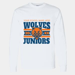 Heavy Cotton 100% Cotton Long Sleeve T Shirt Thumbnail