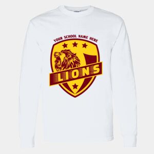 Heavy Cotton 100% Cotton Long Sleeve T Shirt Thumbnail