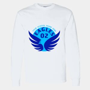 Heavy Cotton 100% Cotton Long Sleeve T Shirt Thumbnail