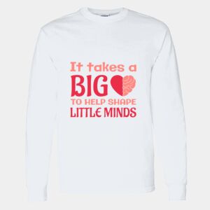 Heavy Cotton 100% Cotton Long Sleeve T Shirt Thumbnail