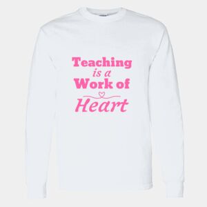 Heavy Cotton 100% Cotton Long Sleeve T Shirt Thumbnail