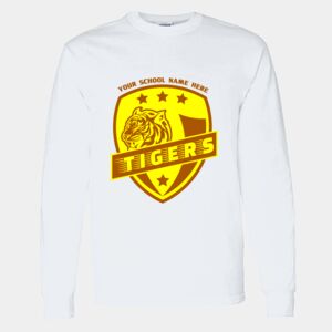 Heavy Cotton 100% Cotton Long Sleeve T Shirt Thumbnail