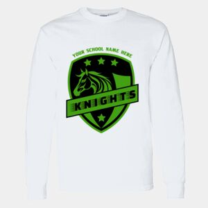 Heavy Cotton 100% Cotton Long Sleeve T Shirt Thumbnail