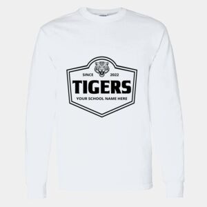 Heavy Cotton 100% Cotton Long Sleeve T Shirt Thumbnail
