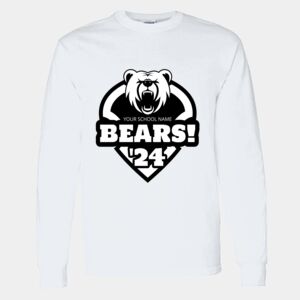 Heavy Cotton 100% Cotton Long Sleeve T Shirt Thumbnail