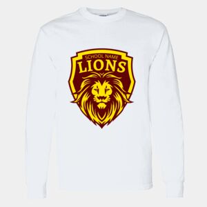 Heavy Cotton 100% Cotton Long Sleeve T Shirt Thumbnail