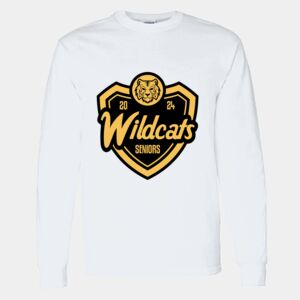 Heavy Cotton 100% Cotton Long Sleeve T Shirt Thumbnail