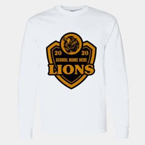 Heavy Cotton 100% Cotton Long Sleeve T Shirt Thumbnail