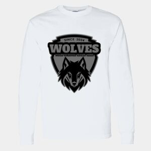 Heavy Cotton 100% Cotton Long Sleeve T Shirt Thumbnail