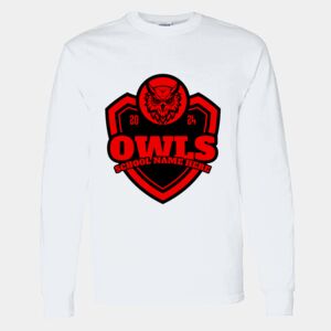 Heavy Cotton 100% Cotton Long Sleeve T Shirt Thumbnail