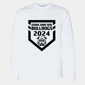 Heavy Cotton 100% Cotton Long Sleeve T Shirt Thumbnail