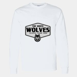 Heavy Cotton 100% Cotton Long Sleeve T Shirt Thumbnail