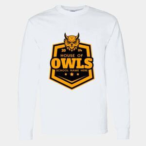 Heavy Cotton 100% Cotton Long Sleeve T Shirt Thumbnail