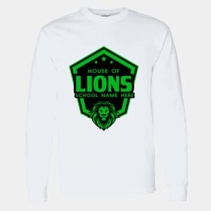 Heavy Cotton 100% Cotton Long Sleeve T Shirt Thumbnail