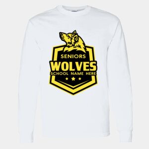 Heavy Cotton 100% Cotton Long Sleeve T Shirt Thumbnail